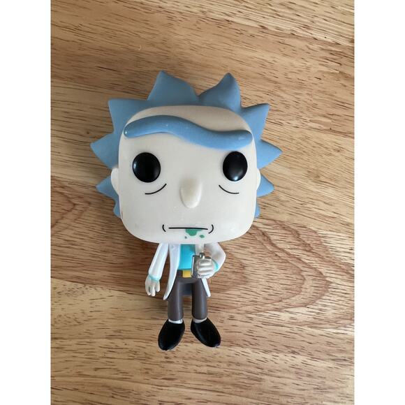 VAULTED Rick Sanchez Funko Pop #112 Animation Cartoon Network Morty Adult Swim - Picture 1 of 4